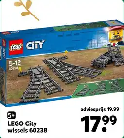 Intertoys LEGO City wissels 60238 aanbieding