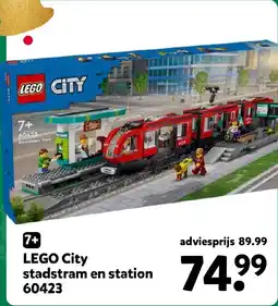 Intertoys LEGO City stadstram en station aanbieding