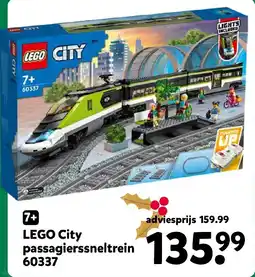 Intertoys LEGO City passagierssneltrein aanbieding