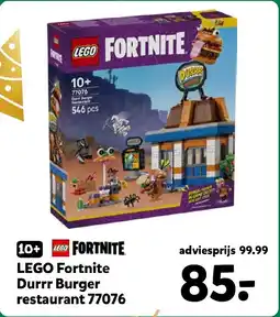 Intertoys LEGO Fortnite Durrr Burger restaurant 77076 aanbieding