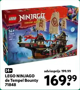 Intertoys LEGO Ninjago de Tempel Bounty 71848 aanbieding