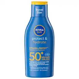 Kruidvat NIVEA Sun Protect & Hydrate SPF50+ Zonnemelk aanbieding