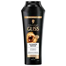 Trekpleister Gliss Ultimate Repair Shampoo aanbieding