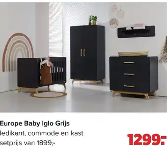 Baby-Dump Europe baby iglo grijs aanbieding