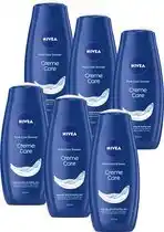 Bol.com NIVEA Creme Care Douchecrème - Hydrateert - Voordeelverpakking 6 x 500 ml aanbieding