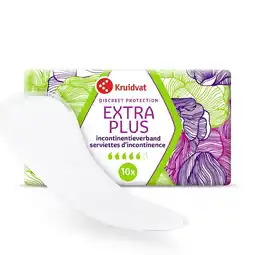 Kruidvat Kruidvat Discreet Protection Extra Plus Incontinentieverband aanbieding