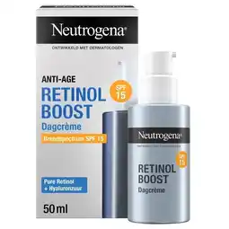 Trekpleister Neutrogena Anti-Age Retinol Boost SPF15 Dagcrème aanbieding
