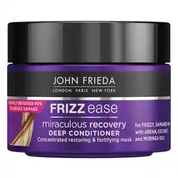 Trekpleister John Frieda Frizz Ease Miraculous Recovery Deep Conditioner aanbieding