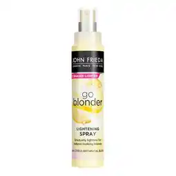 Trekpleister John Frieda Sheer Blonde Go Blonder Controlled Lightening Hairspray aanbieding