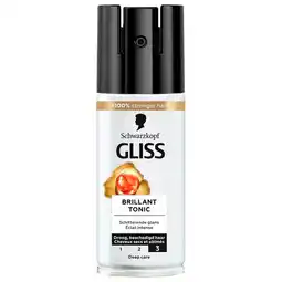 Trekpleister Gliss Total Repair Brillant Tonic aanbieding