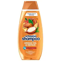 Trekpleister Schwarzkopf Argan Oil & Repair Shampoo aanbieding