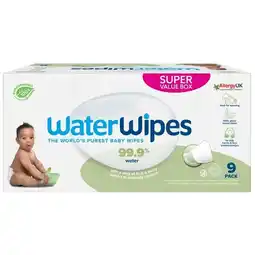 Trekpleister Waterwipes Snoetendoekjes aanbieding
