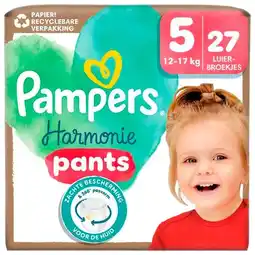 Trekpleister Pampers Harmonie Maat 5 Luierbroekjes aanbieding