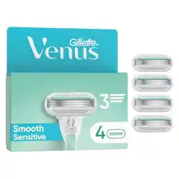 Trekpleister Gillette Venus Smooth Sensitive Scheermesjes aanbieding