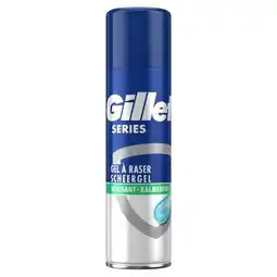 Trekpleister Gillette Series Scheergel voor de Gevoelige Huid aanbieding