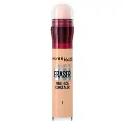 Trekpleister Maybelline New York Instant Anti Age Eraser 01 Light Concealer aanbieding