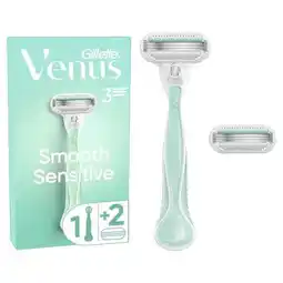 Trekpleister Gillette Venus Smooth Sensitive Scheersysteem aanbieding