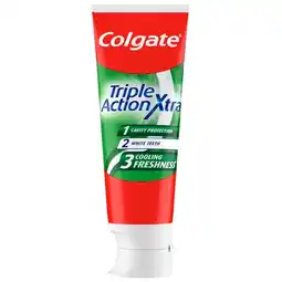 Trekpleister Colgate Triple Action Xtra Fresh Tandpasta aanbieding
