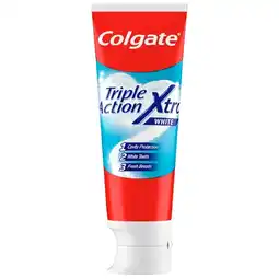 Trekpleister Colgate Triple Action Xtra White Tandpasta aanbieding