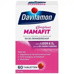 Trekpleister Davitamon Compleet MamaFit Tabletten aanbieding