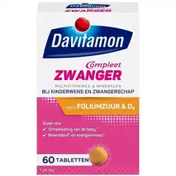 Trekpleister Davitamon Compleet Zwanger Tabletten aanbieding