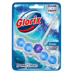 Trekpleister Glorix PowerClean Ocean Toiletblok aanbieding