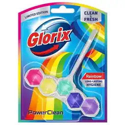 Trekpleister Glorix Rainbow Power Toiletblok aanbieding
