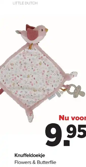 Baby-Dump Knuffeldoekje aanbieding