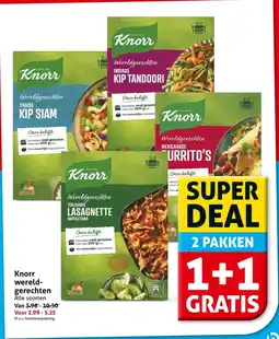 Hoogvliet Knorr wereld- gerechten aanbieding