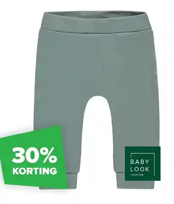 Baby-Dump Broek rib trooper aanbieding