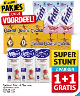 Hoogvliet Optimel, Fristi of Chocomel aanbieding