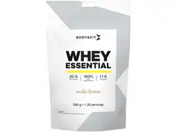 Hoogvliet Body&fit Whey vanilla aanbieding