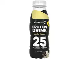 Hoogvliet Body&fit Protein drink vanilla aanbieding