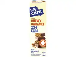 Hoogvliet WeCare Meal replacement bar chewy caramel aanbieding