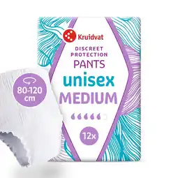 Kruidvat Kruidvat Discreet Protection Unisex Medium Incontinentiebroekjes aanbieding