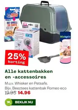 Welkoop Alle kattenbakken en -accessoires aanbieding