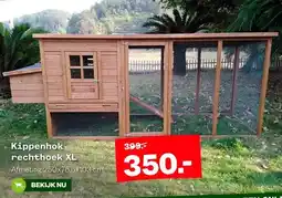 Welkoop Kippenhok rechthoek XL aanbieding