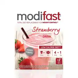 Kruidvat Modifast Strawberry Milkshake aanbieding