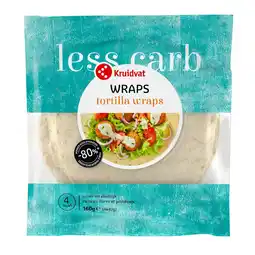 Kruidvat Kruidvat Low Carb Tortilla Wraps aanbieding