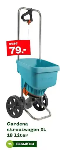 Welkoop Gardena strooiwagen XL aanbieding