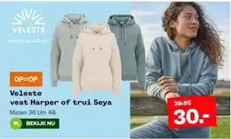Welkoop Veleste vest Harper of trui Seya aanbieding