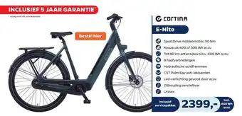 Bike Totaal Cortina E-Nite aanbieding