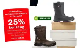 Welkoop Sixton Peak werklaarzen Buttero of Texas S3 aanbieding