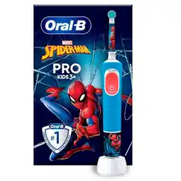 Trekpleister Oral-B Pro Kids Spiderman Elektrische Tandenborstel aanbieding