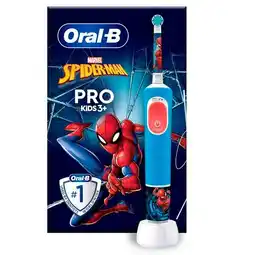 Trekpleister Oral-B Pro Kids Spiderman Elektrische Tandenborstel aanbieding