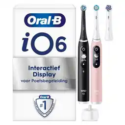 Trekpleister Oral-B iO Series 6 Elektrische Tandenborstels aanbieding
