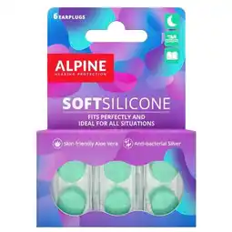 Trekpleister Alpine Soft Silicone Oordoppen aanbieding
