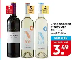 Hoogvliet Cruse Selection of Njoy wijn aanbieding