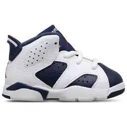 Foot Locker Jordan Retro 6 Babyschoenen - Wit - Maat 23.5 - Leer aanbieding