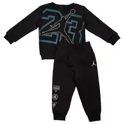 Foot Locker Jordan See Me Shine Trainingspakken Baby - Zwart - Maat 74 - 80 CM - Katoen Fleece aanbieding